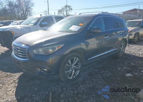 2013 Infiniti Jx35 from USA, damaged, VIN 5N1AL0MM4DC336694